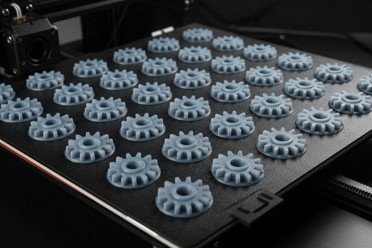 Printing 100 Parts for a Local Business