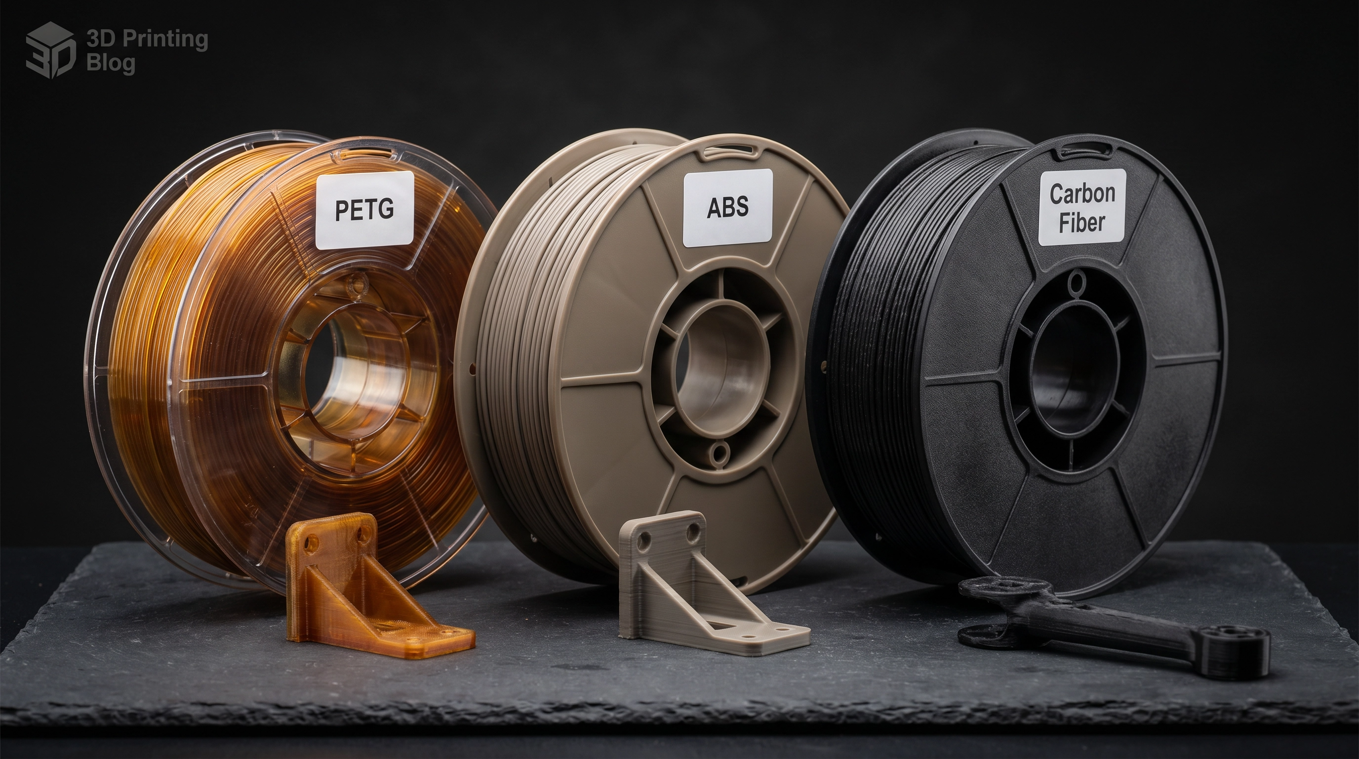 When to Use PETG vs ABS vs Carbon Fiber