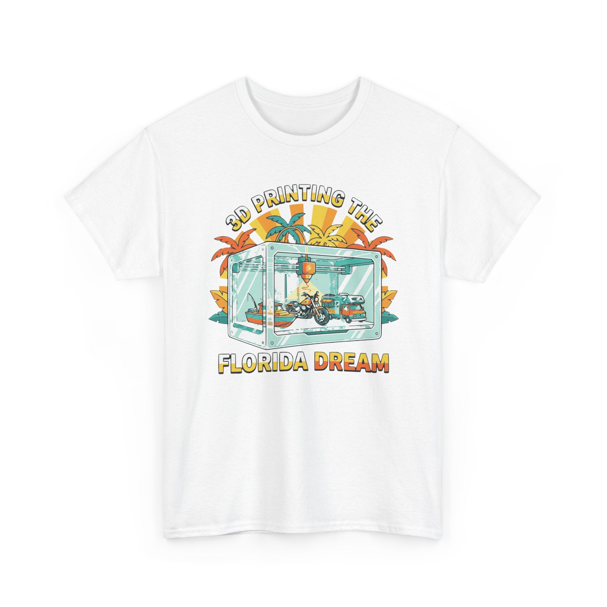 Florida Dream T-Shirt — '3D Printing the Florida Dream' Graphic Tee