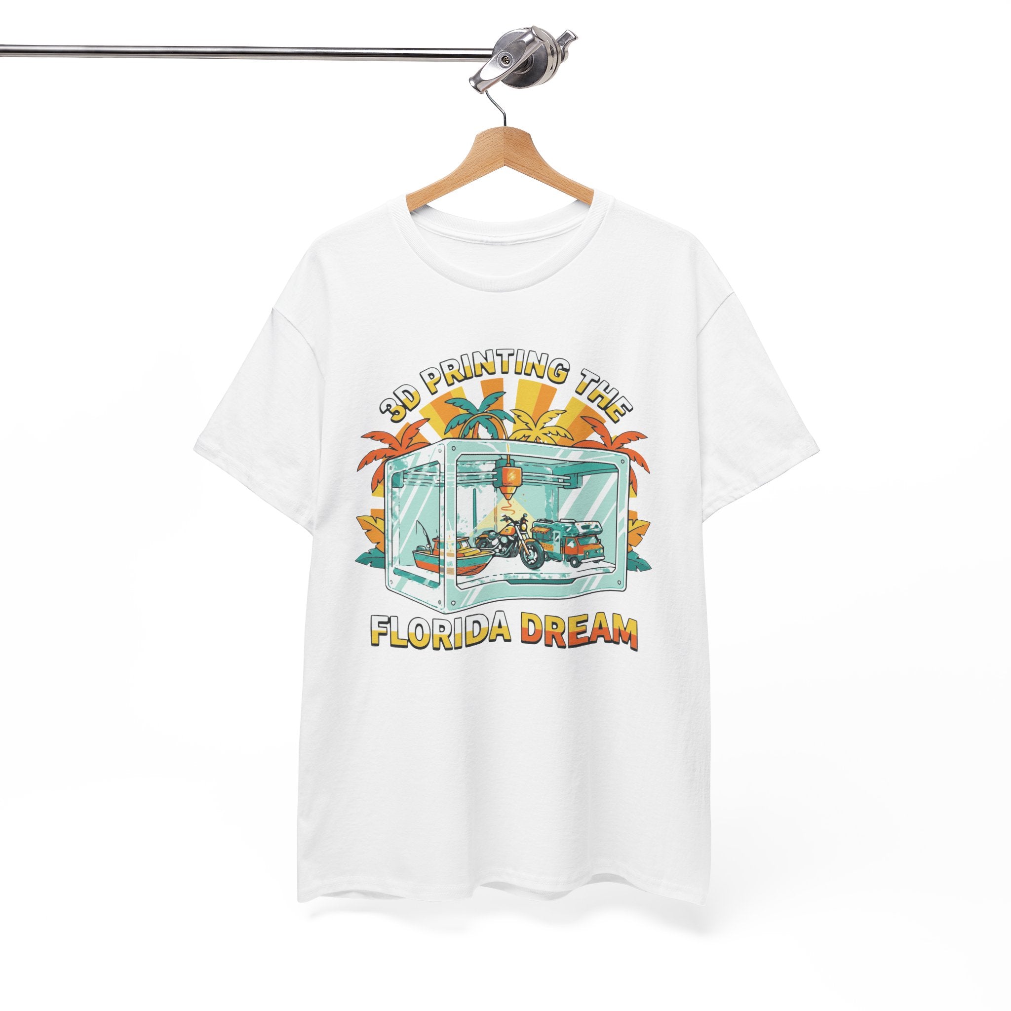 Florida Dream T-Shirt — '3D Printing the Florida Dream' Graphic Tee