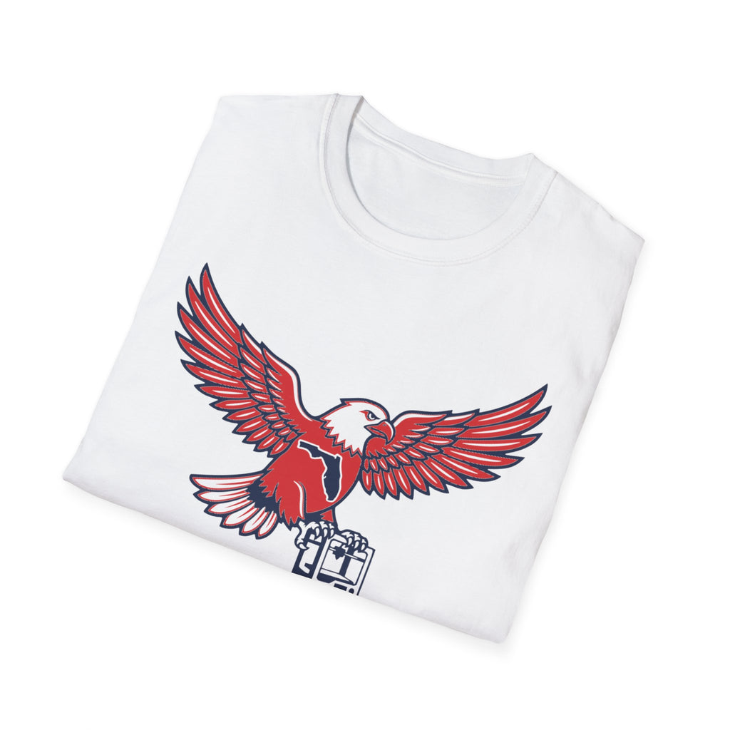 Florida 3D Printing Eagle T-Shirt | 3D Printer Logo Tee