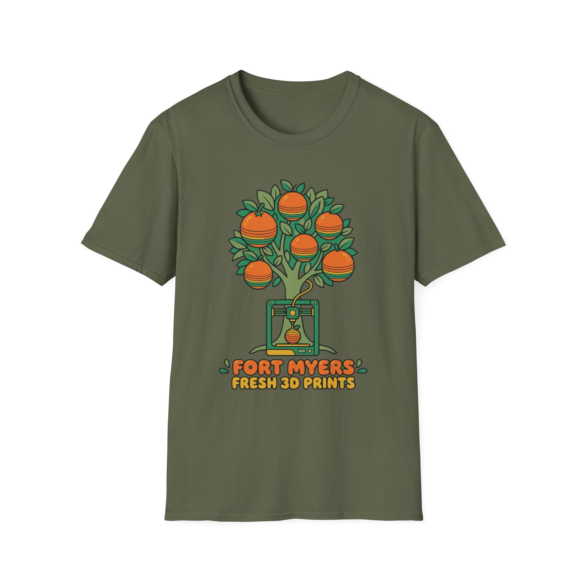 Fort Myers Orange Tree T-Shirt | Florida Citrus Graphic Tee